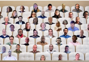 Screenshot of openIMIS Stakeholder Conference participants